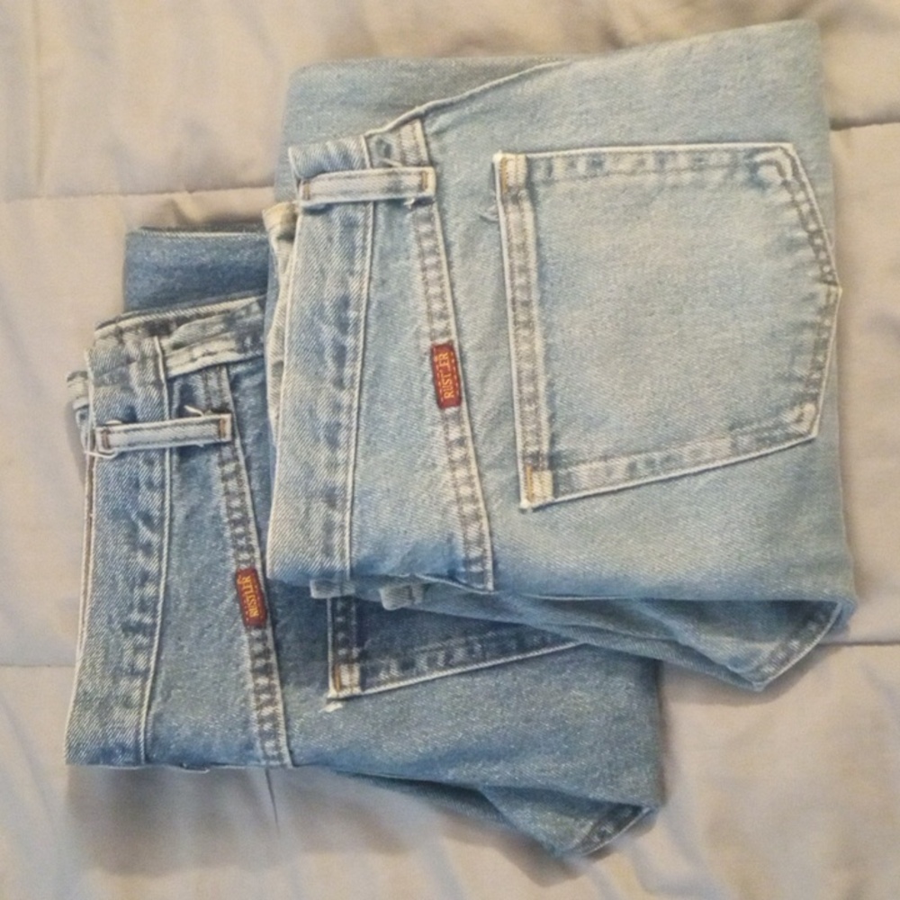 Mens rustler jeans size 31 30